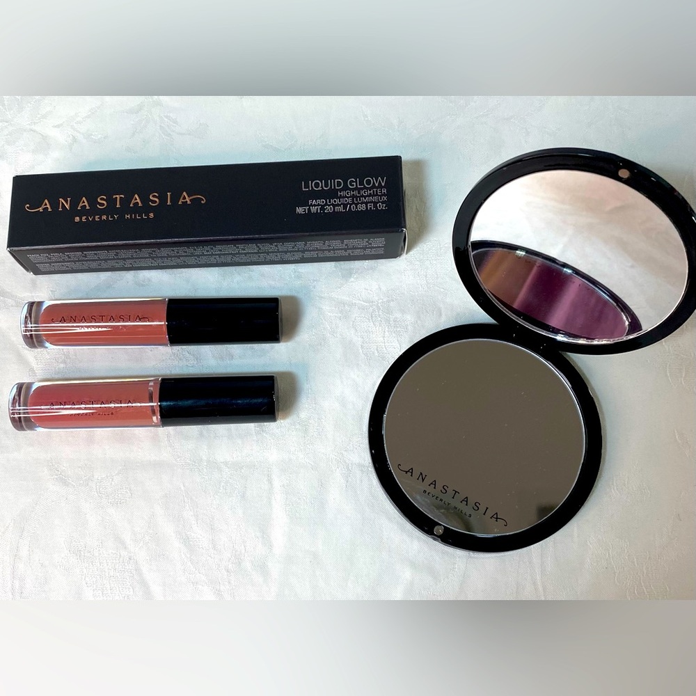 Anastasia Beverly Hills Mini Bundle - Liquid Glow Perla, Kristen & Vintage gloss